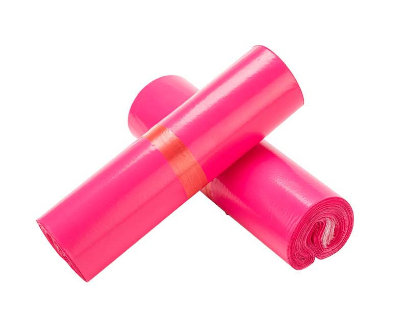 镇巴玫红色快递袋-02